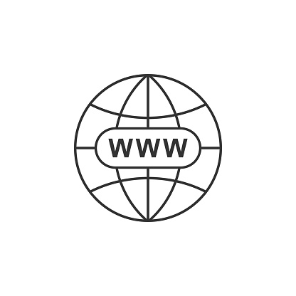 Allez Lic ne Web Isol Ic ne Www Pictogramme Du Site Web Allez Lic ne Web Isol Ic ne Www Pictogramme Du Site Web