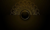 istock Gold black background design vector stock illustration 1314941433