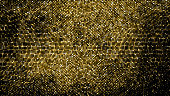 istock Gold Glitter Halftone Dotted Backdrop. 1132599665
