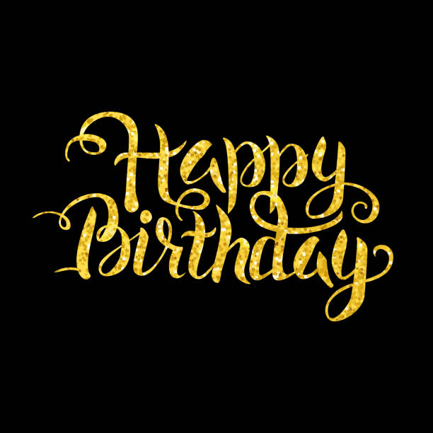 Best Happy Birthday In Cursive Writing Pictures Illustrations, Royalty ...