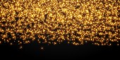 istock Gold stars dots scatter texture confetti background 1191311509