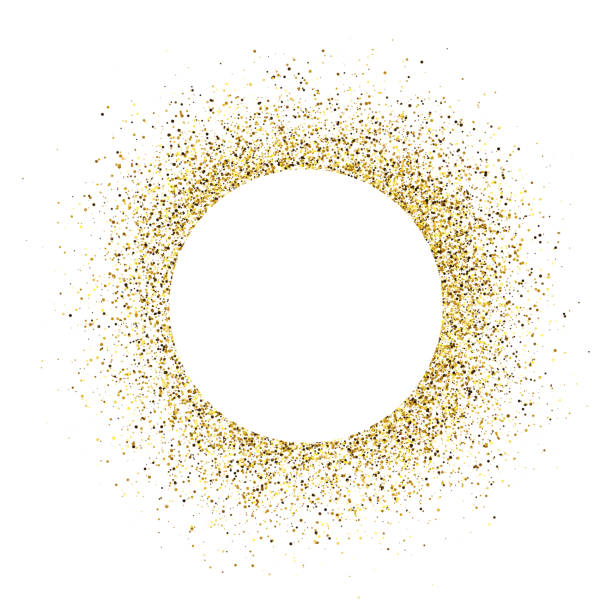 goldbackground-20 - weißer ring stock-grafiken, -clipart, -cartoons und -symbole
