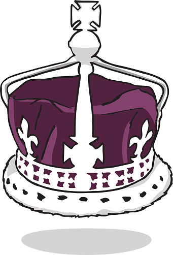 Golden Royal Crown - Queen Elisabeth