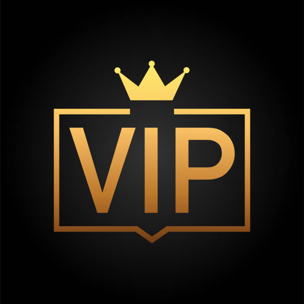 Golden symbol of exclusivity, the label VIP with glitter. Very important person - VIP icon on dark background Sign of exclusivity with bright, Golden glow Golden symbol of exclusivity, the label VIP with glitter. Very important person - VIP icon on dark background Sign of exclusivity with bright, Golden glow. Vector stock illustration. mountain pass stock illustrations
