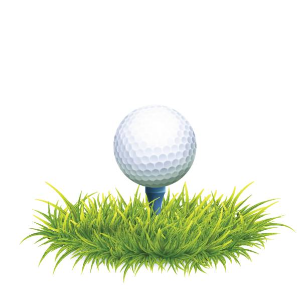 ilustrações de stock, clip art, desenhos animados e ícones de golf ball background - golf