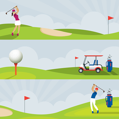 Golf, Golf Course Banner
