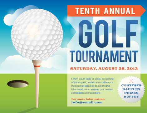 Golf Tournament Invitation Design