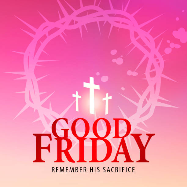Good Firday Remembrance  good friday stock illustrations