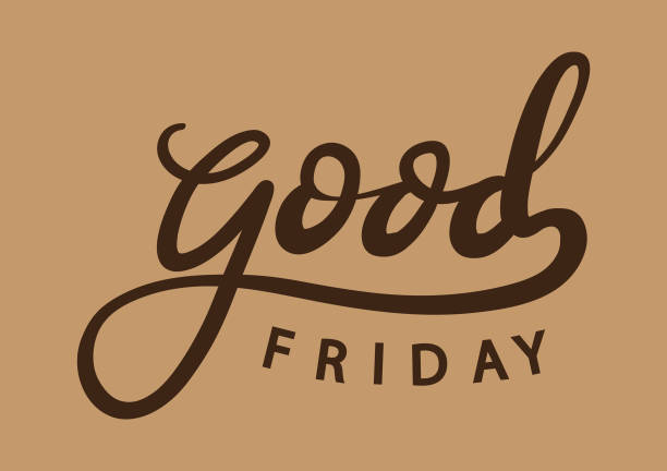 Good Friday  drawing of the good friday stock illustrations