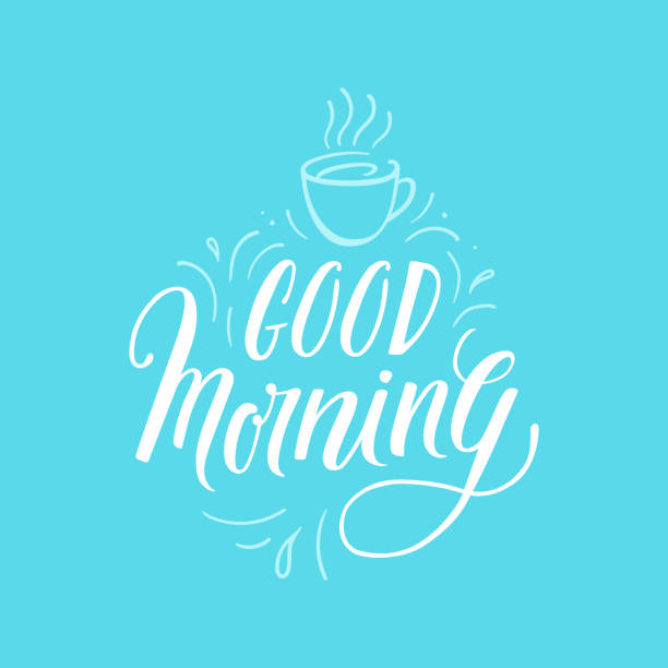 Morning Wishes Quotes Illustrations, Royalty-Free Vector Graphics ...