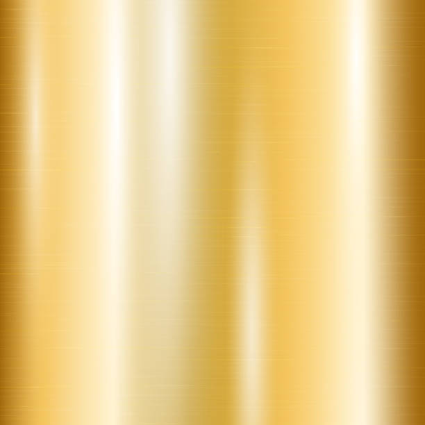 Gradient of yellow gold Colorful golden gradient for decoration of frames, labels. Gold vector background with bright highlights gold metal stock illustrations