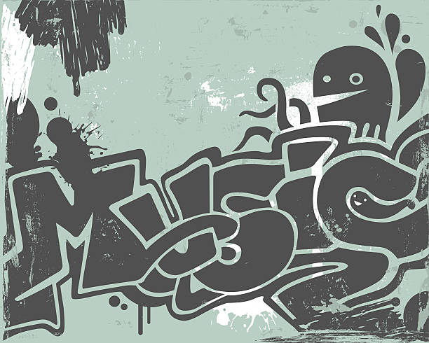 Graffiti vector art illustration