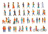 istock graphic collection of people walking 968786120