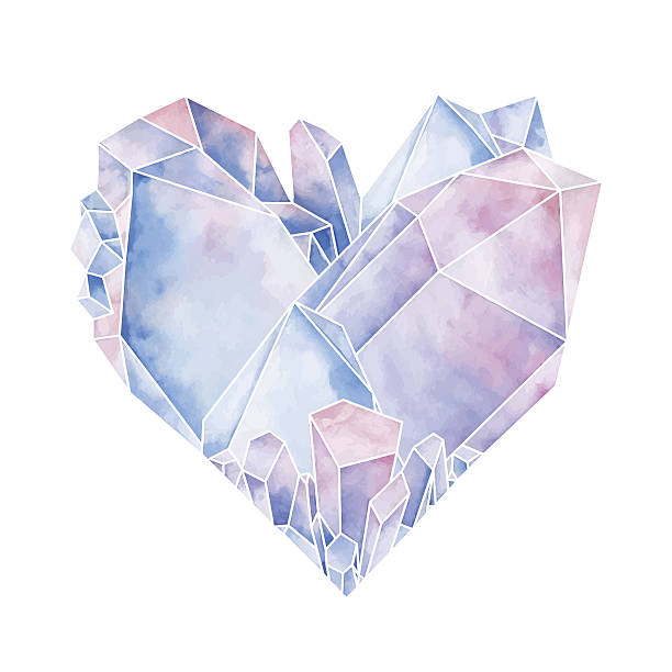 12 210 Crystal Heart Stock Photos Pictures Royalty Free Images