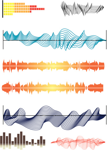 Graphic Elements 2  - Sound waves