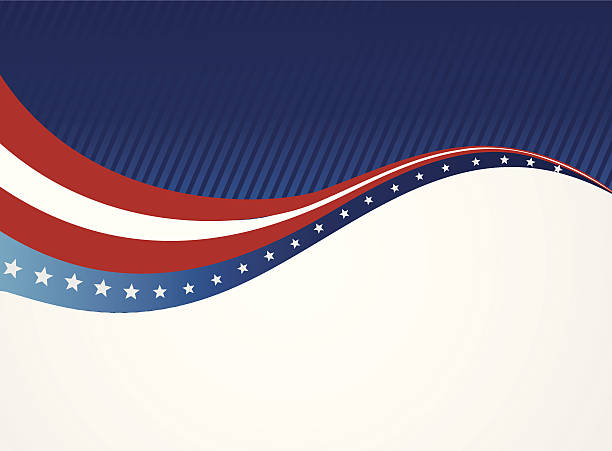 graphic of an abstract american patriotic background - 愛國 幅插畫檔、美工圖案、卡通及圖標