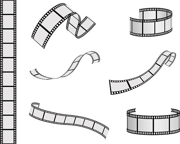 ilustrações de stock, clip art, desenhos animados e ícones de rolo de filme - filmstrip