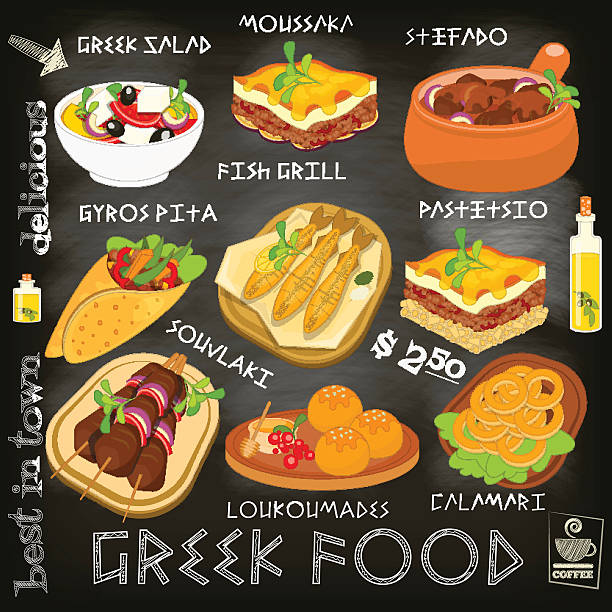 Greek Restaurant Illustrations, Royalty-Free Vector Graphics & Clip Art