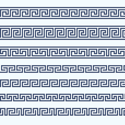 Greek pattern border - grecian ornament
