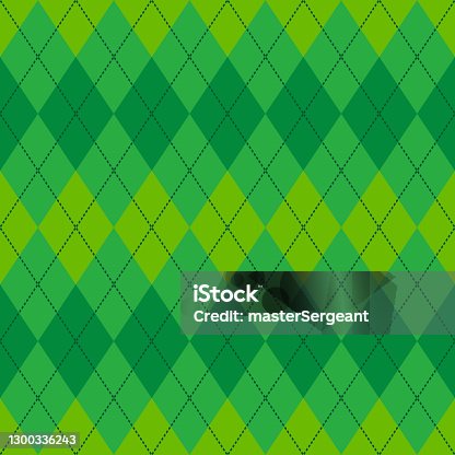 istock green argyle seamless vector pattern 1300336243