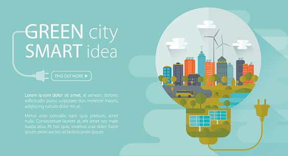 Green City Smart Idea Banner