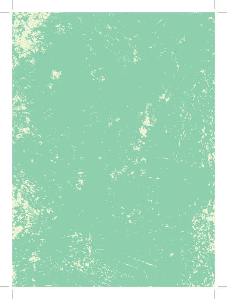 Green grunge texture Green grunge texture concrete drawings stock illustrations