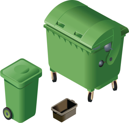 Green waste bins