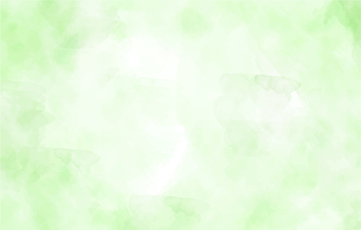 Green watercolor background illustration