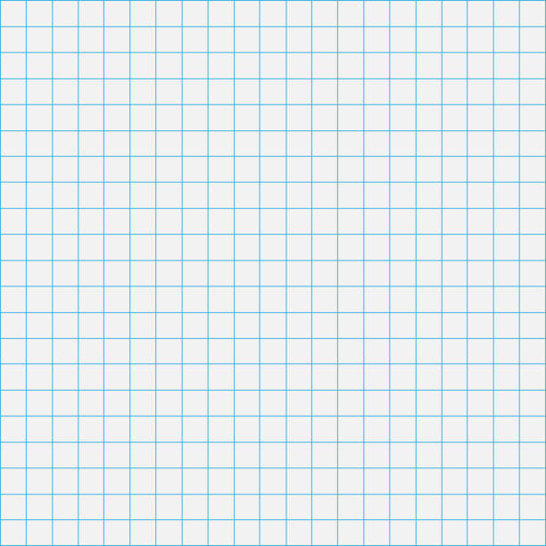grid square graph line full page on grey paper background, paper grid square graph line texture of note book blank, grid line on paper grey color, empty squared grid graph for architecture design  town square stock illustrations