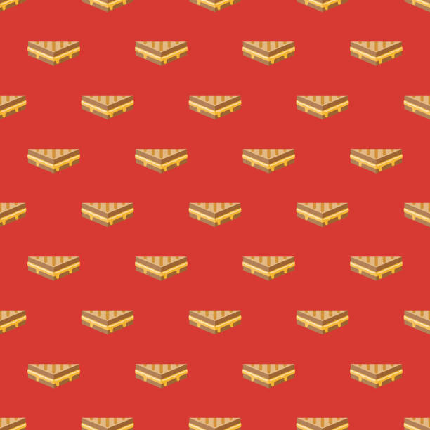 Grilled Cheese Background Illustrations, Royalty-Free Vector Graphics