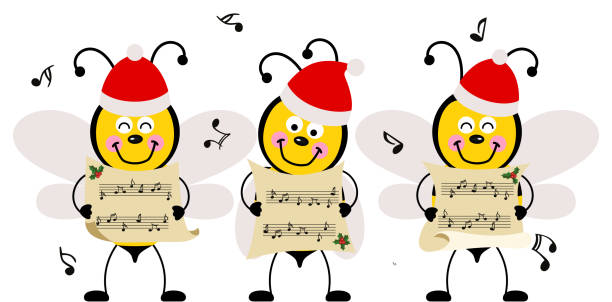 group-of-cute-bees-chorus-singing-christmas-songs-vector-id1428960527?k=20&m=1428960527&s=612x612&w=0&h=85WD29jEaFPaSeIc628I-CjIFN35JQyjhhi1OKKKrDo=