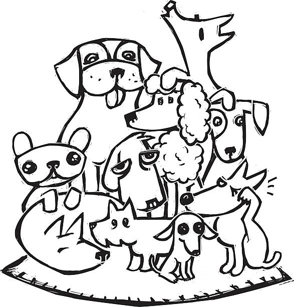 Royalty Free Dog Walking Clip Art, Vector Images & Illustrations - iStock