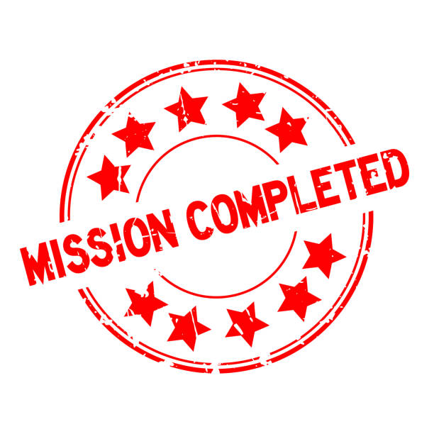 Image result for clip art of mission completed badge