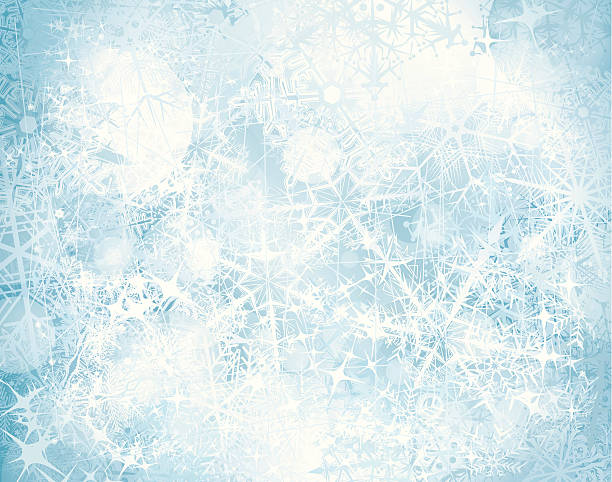 Grunge snowy background Grunge snowy background - layered illustration - eps 10 in cmyk mode. JPG in rgb. File contains transparencies. ice crystal stock illustrations