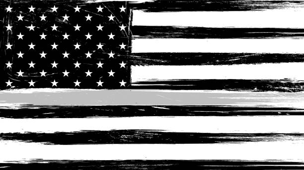 Download Best Tattered American Flag Illustrations, Royalty-Free ...