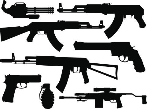 Gun Silhouette Collection