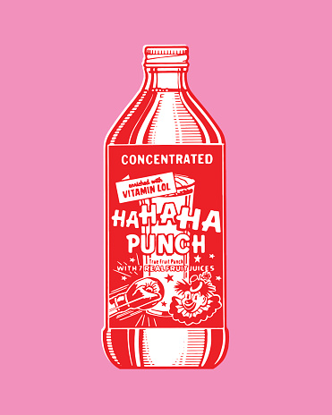 HaHaHa Punch Beverage Bottle