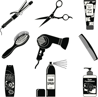 hair care icons