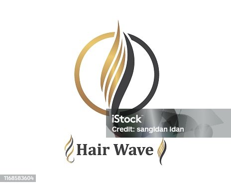istock hair wave icon vector illustratin design symbol of hairstyle and salon 1168583604