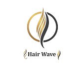 istock hair wave icon vector illustratin design symbol of hairstyle and salon 1168583604