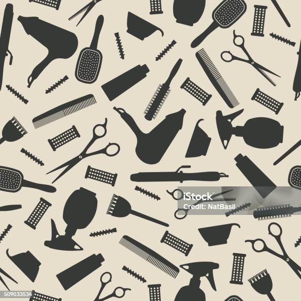 Hair Salon Pattern Free Vector Art 20 Free Downloads