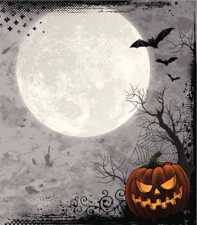 Grunge Halloween background.All elements are separate.Only gradient used. File is layered, global colors used and hi res jpeg included.Please take a look at other works of mine linked below.