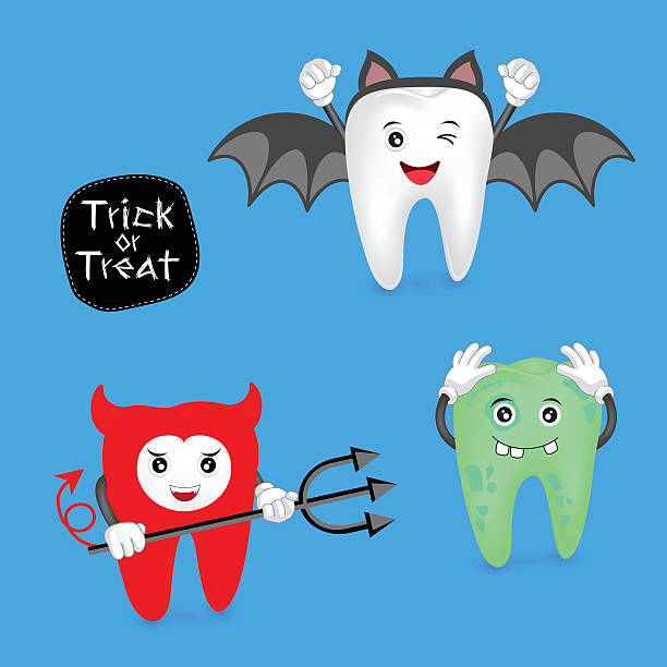 Best Halloween Fake Teeth Illustrations, Royalty-Free ...