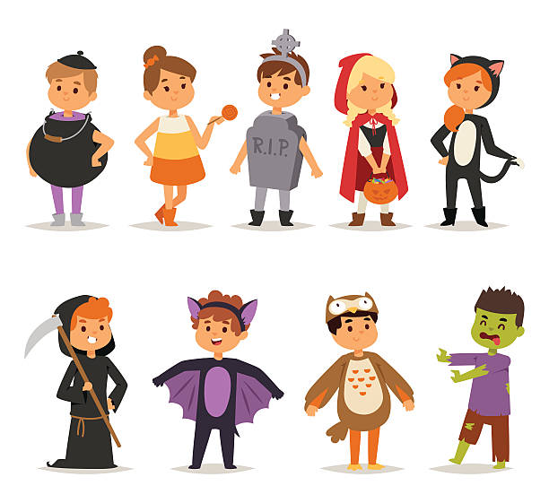 Royalty Free Halloween Costume Clip Art, Vector Images & Illustrations
