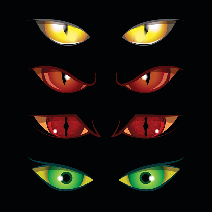 Download Halloween Eyes Stock Illustration - Download Image Now ...