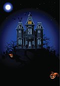 istock Halloween Haunted House 106516679