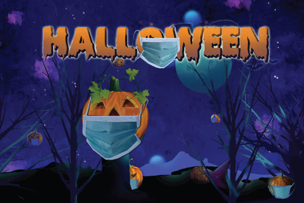 illustrazioni stock, clip art, cartoni animati e icone di tendenza di festa di halloween - stankovic