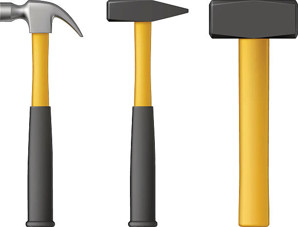 ilustrações de stock, clip art, desenhos animados e ícones de martelo - plastic hammers