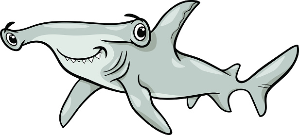 Free Cartoon Hammerhead Shark Psd And Vectors Ai Svg Eps