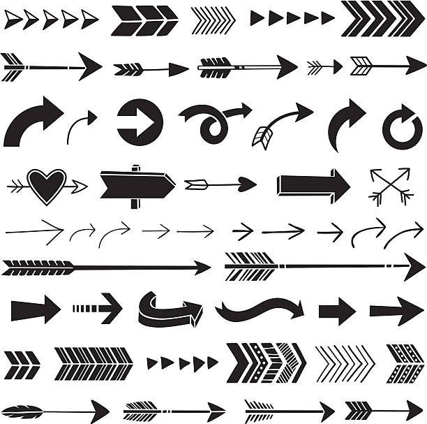 Arrow Symbol Clip Art, Vector Images & Illustrations - iStock
